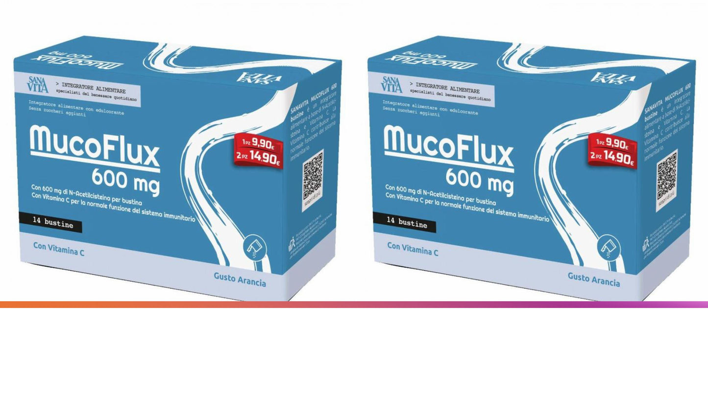 2 Mucoflux 14buste