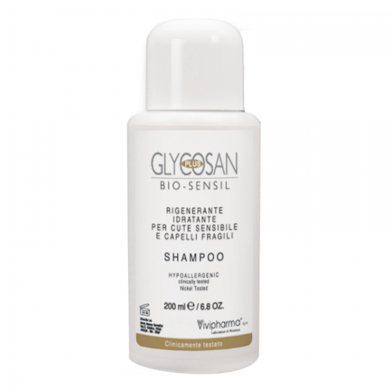 glycosan plus biosensil shampoo rigenerante idratante 200ml