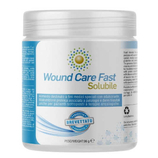 Wound care fast solubile