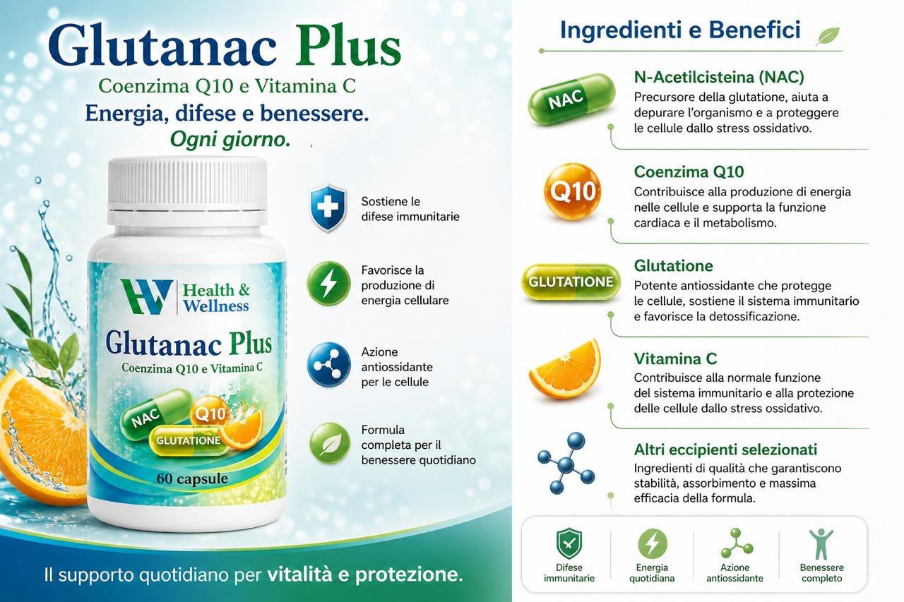 GLUTANAC PLUS 60 CAPSULE